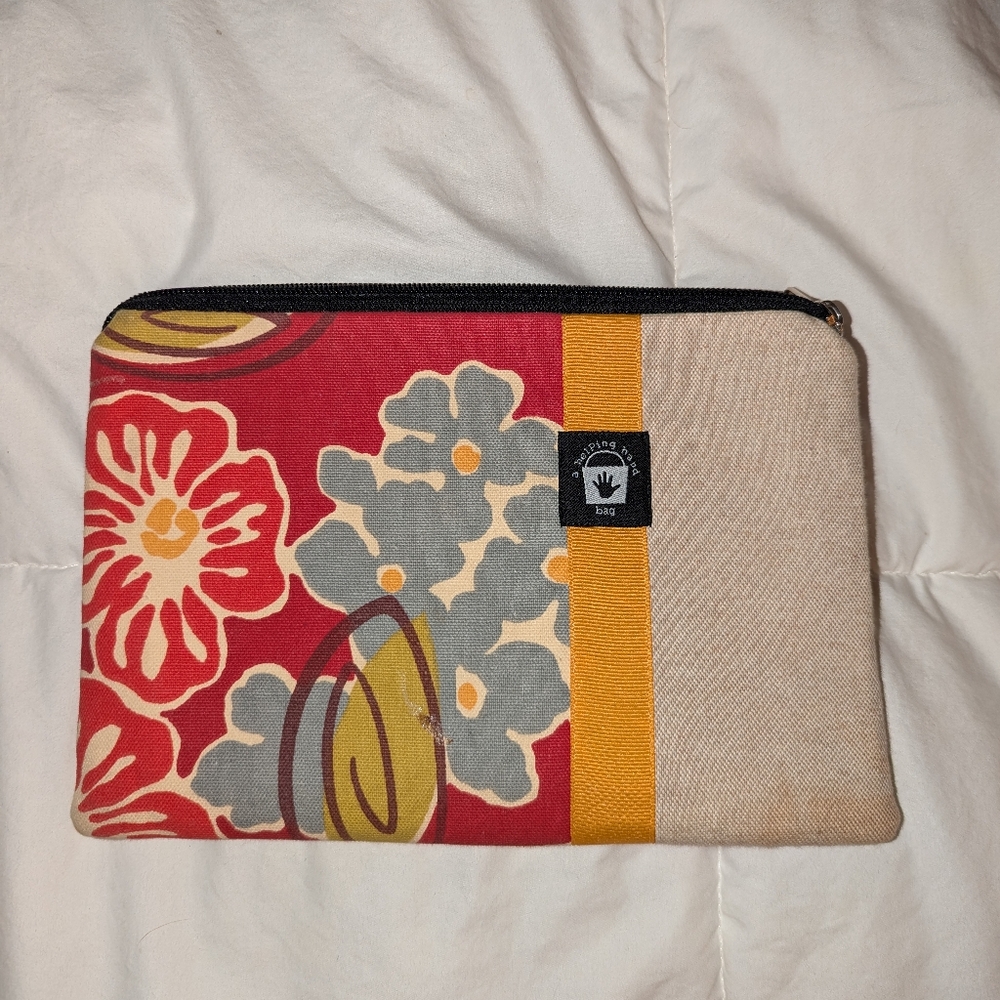 A Helping Hand cosmetic bag